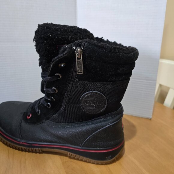 Pajar Canada Trooper 2.0 Lace Up Black Waterproof Winter‎ Boots Mens Size 13 main image 5